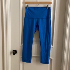 Lululemon wunder under crop. Size 8